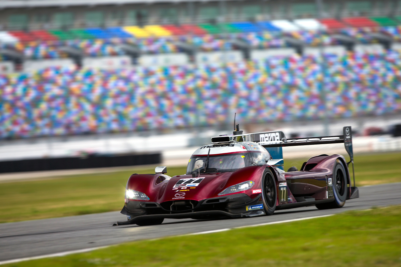 Illustration for article titled Mazda Just Unofficially Broke The 26-Year-Old Lap Record At Daytona